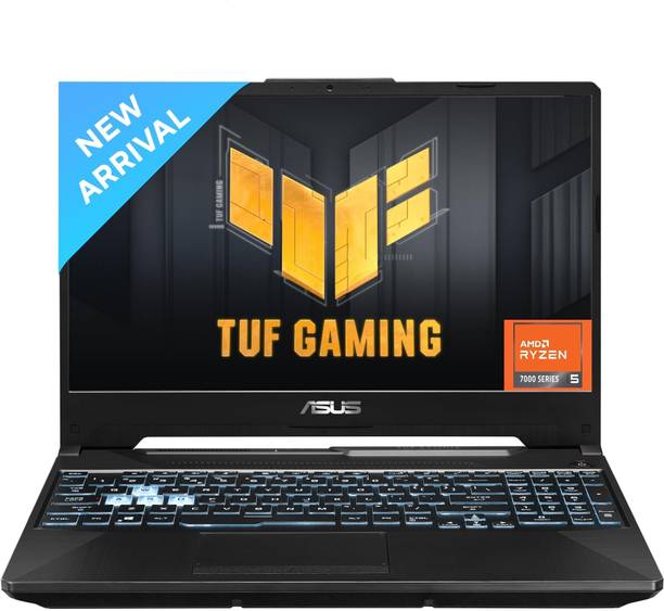 ASUS TUF A15 AMD Ryzen 5 Hexa Core 7535HS – (16 GB/512 GB SSD/Windows 11 Home/4 GB Graphics/NVIDIA GeForce RTX 3050/144 Hz) FA566NC-HN083WS Gaming Laptop (15.6 inch, Graphite…