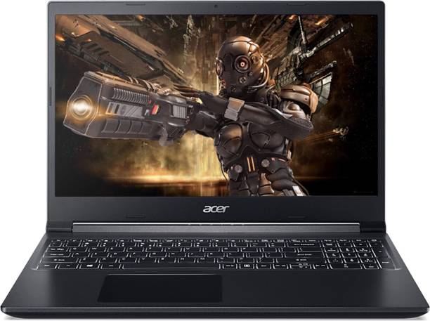 Acer Aspire 7 AMD Ryzen 5 Quad Core 3550H - (8 GB/512 GB SSD/Windows 11 Home/4 GB Graphics/NVIDIA GeForce GTX 1650/60 Hz) A715-41G-R6S8 Gaming Laptop