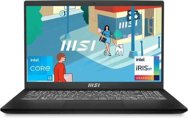 MSI Modern 15 Intel Core i3 13th Gen 1315U - (8 GB/512 GB SSD/Windows 11 Home) Modern 15 B13M-883IN Thin and Light Laptop