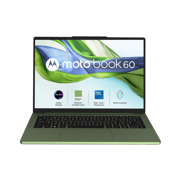 MOTOROLA Motobook 60 Full Metal OLED (i7 14th Gen) Intel Core 7 Series 2 240H - (16 GB/1 TB SSD/Windows 11 Home) 14IRH10R Thin and Light Laptop