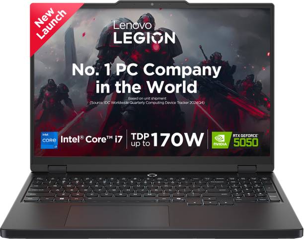 Lenovo Legion 5 Intel Core i7 13650HX - (16 GB/512 GB SSD/Windows 11 Home/8 GB Graphics/NVIDIA GeForce RTX 5050) Legion 5 15IRX10 Gaming Laptop