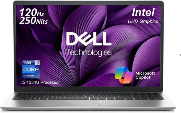 DELL 15 with Backlit Keyboard Intel Core i5 13th Gen 1334U - (16 GB/512 GB SSD/Windows 11 Home) DC15250 / DB15250 Thin and Light Laptop