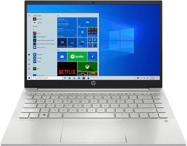 HP Pavilion Ryzen 7 Octa Core 5700U - (16 GB/512 GB SSD/Windows 10 Home/2 GB Graphics) 14-EC0007AX Thin and Light Laptop  (14 inch, Natural Silver, 1.41 kg, With MS Office)