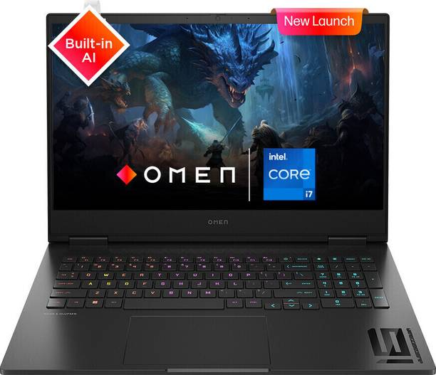 HP OMEN Intel Core i7 13th Gen 13700HX - (16 GB/1 TB SSD/Windows 11 Home/8 GB Graphics/NVIDIA GeForce RTX 4060) 16-wf0111TX Gaming Laptop