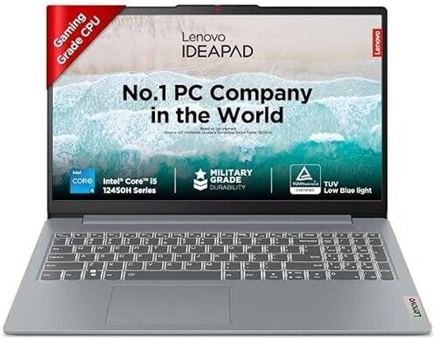 Lenovo IdeaPad Slim 3 Intel Core i5 12th Gen - (16 GB/512 GB SSD/Windows 11 Home) 83ER00KSIN Thin and Light Laptop