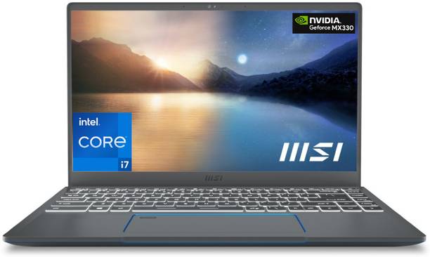 MSI Prestige 14 Intel Core i7 10th Gen 10510U - (16 GB/512 GB SSD/Windows 10 Home/2 GB Graphics) Prestige 14 A10RAS-097IN Thin and Light Laptop