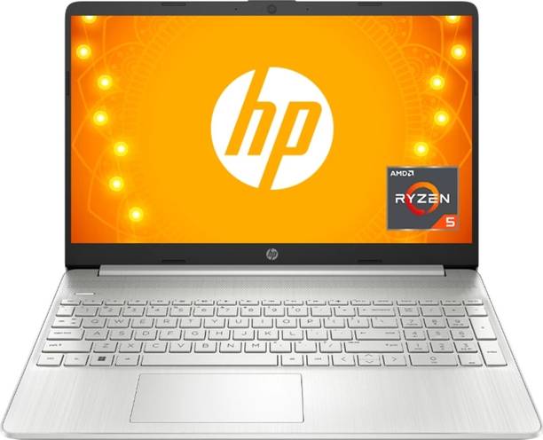 HP AMD Ryzen 5 Hexa Core - (8 GB/512 GB SSD/Windows 11 Home/8 GB Graphics) 15s- eq2182AU Thin and Light Laptop