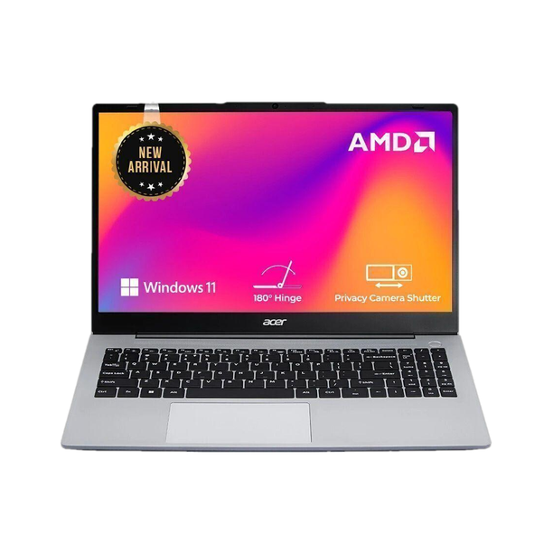 Acer Aspire 15 AMD Office 2024 + M365 Basic AMD Ryzen 5 Hexa Core 7430U - (16 GB/512 GB SSD/Windows 11 Home) Aspire AS15-42 Thin and Light Laptop