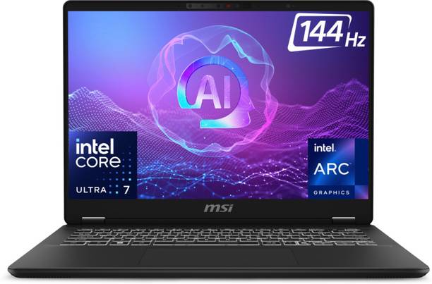 MSI Prestige 14 AI Evo Intel Core Ultra 7 255H - (32 GB/1 TB SSD/Windows 11 Home) Prestige 14 AI Evo C2HMG-087IN Thin and Light Laptop