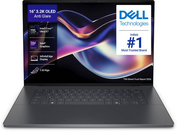DELL 16 Intel Core Ultra X7 14th Gen 358H - (32 GB/1 TB SSD/Windows 11 Home) DA16260 Laptop