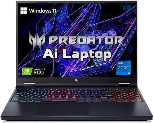 Acer Predator Helios Neo 16 Intel Core i7 14th Gen 14700HX - (16 GB/1 TB SSD/Windows 11 Home/8 GB Graphics/NVIDIA GeForce RTX 4060) PHN16-72-74W1 Gaming Laptop
