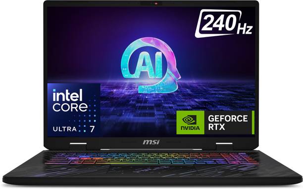 MSI Pulse 17 AI PC Intel Core Ultra 7 155H - (16 GB/1 TB SSD/Windows 11 Home/8 GB Graphics/NVIDIA GeForce RTX 4070/240 Hz) Pulse 17 AI C1VGKG-031IN Gaming Laptop