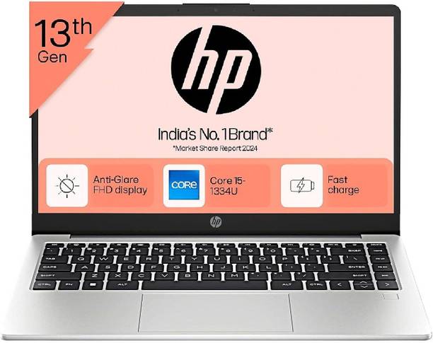 HP Professional 14, Intel Core i5 13th Gen -1334U Turbo Boost with Finger Print and Backlit Keyboard - (32 GB/512 GB SSD/Windows 11 Pro) 240 G10 Notebook