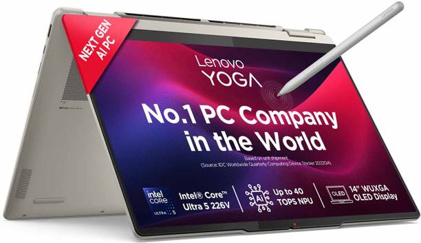 Lenovo Yoga 7 2-in-1 Next Gen AI PC WUXGA OLED Copilot + PC Intel Core Ultra 5 226V - (16 GB/1 TB SSD/Windows 11 Home) Yoga 7 2-in-1 14ILL10 2 in 1 Laptop