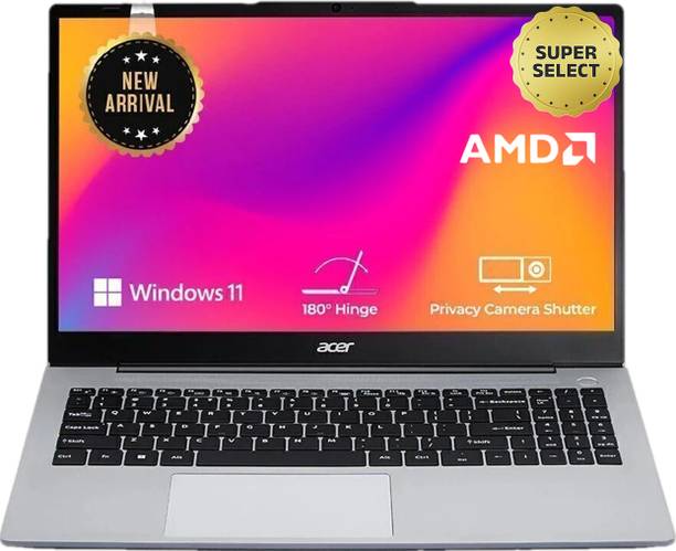 Acer Aspire 15 AMD Office 2024 + M365 Basic AMD Ryzen 5 Hexa Core 7430U - (16 GB/512 GB SSD/Windows 11 Home) Aspire AS15-42 Thin and Light Laptop