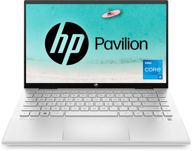 HP Pavilion Intel Core i5 11th Gen 1155G7 - (16 GB/512 GB SSD/Windows 11 Home) 14-dy1048TU Thin and Light Laptop