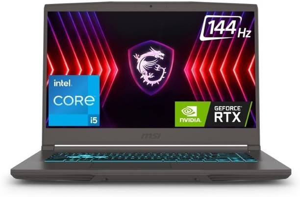 MSI MSI {2026} Intel Core i5 13th Gen 13420H - (16 GB/512 GB SSD/Windows 11 Home/4 GB Graphics/NVIDIA GeForce RTX NVIDIA GeForce RTX 3050/144 Hz) Thin 15 B13UC- 125IN Gaming Laptop