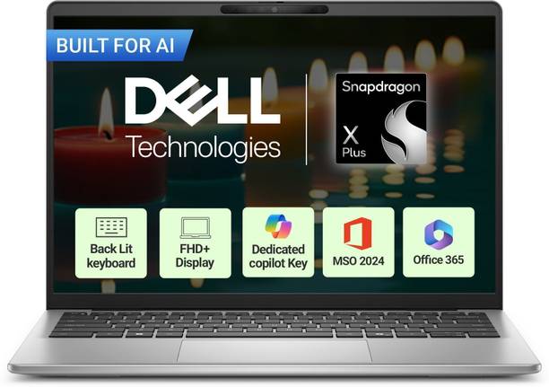 DELL 14 Snapdragon X Plus - (16 GB/512 GB SSD/Windows 11 Home) Thin & Light Laptop