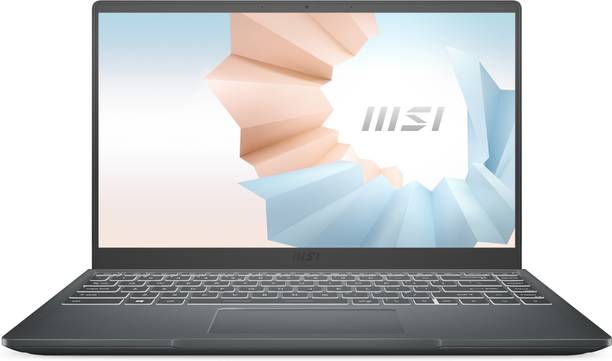MSI Modern 14 Ryzen 5 Hexa Core 5500U - (8 GB/512 GB SSD/Windows 11 Home) Modern 14 B5M-242IN Thin and Light Laptop