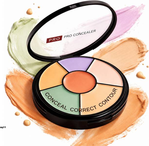 Velissa paris Concealer With Full Coverage , 6-IN-1 Shades, highly Premium quality ag11 Concealer