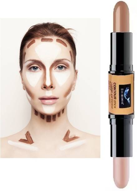 SILDUST Contouring Shade and Highlighter, water proof Contour Stick Concealer