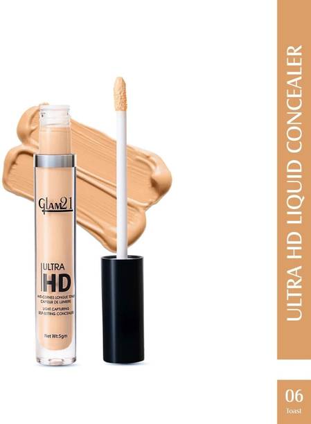 Glam21 Ultra HD Liquid Concealer for HD Finish | Non-sticky & Long Lasting Matte Finish Concealer