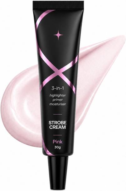 Navarre Strobe Cream Pink 30g Glow Base Radiant Primer Cream  Highlighter