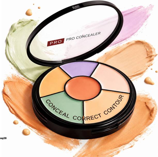 Velissa paris Concealer With Full Coverage , 6-IN-1 Shades, highly Premium quality ag28 Concealer