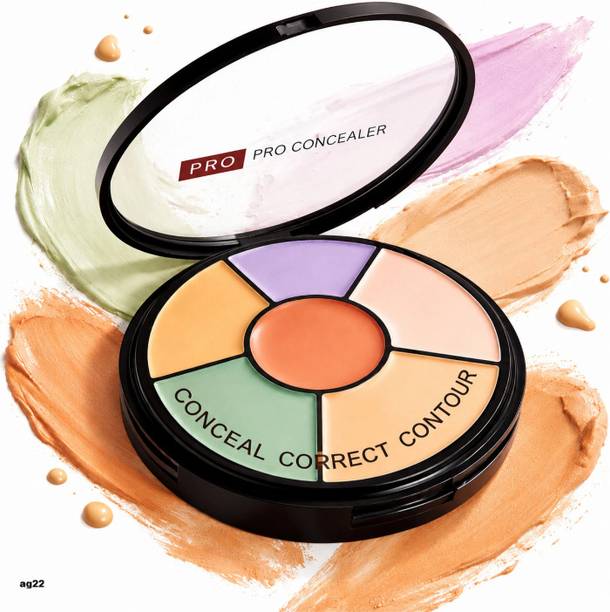 Velissa paris Concealer With Full Coverage , 6-IN-1 Shades, highly Premium quality ag22 Concealer