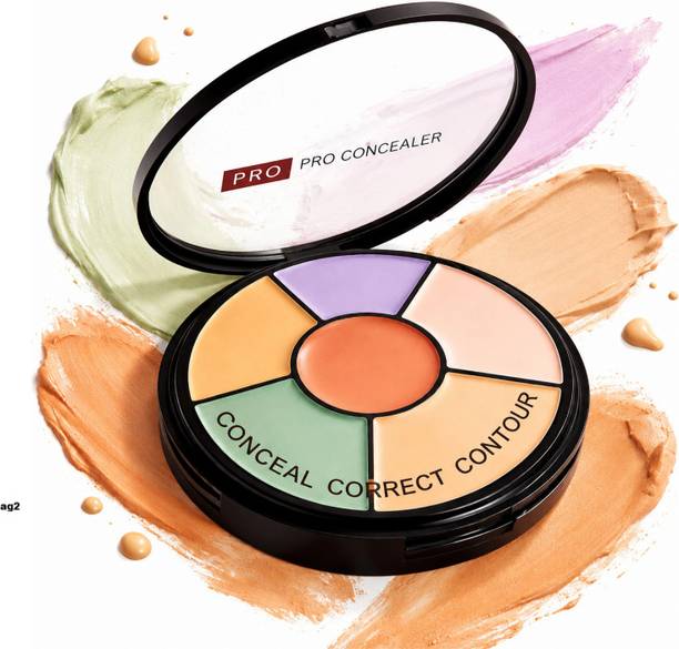 Velissa paris Concealer With Full Coverage , 6-IN-1 Shades, highly Premium quality ag2 Concealer