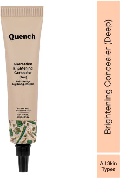Quench Botanics Mesmerice Brightening Concealer for face makeup, dark circles & color corrector Concealer