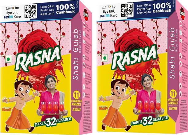 रसना Shahi Gulab 32 Glass