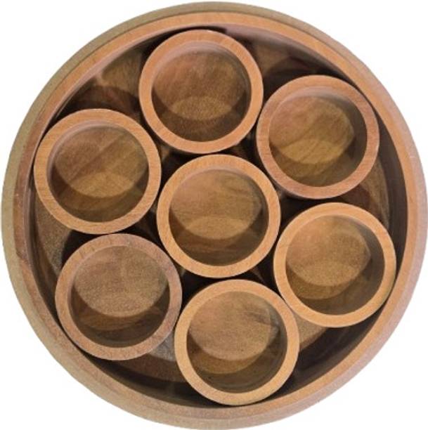 Swastik metawood Spice Set Wooden