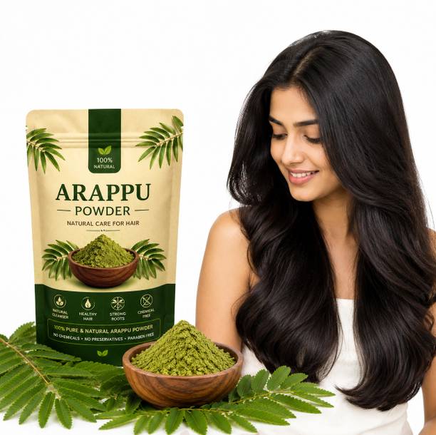 ReTvox Natural Arappu (Albizia Amara) Powder for Hair Wash & Scalp Care Pure Herbal