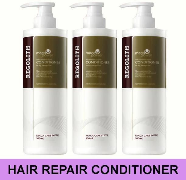 Regolith Hair Repair Conditioner with Maca Power Essence for Smooth Frizz Free Hair