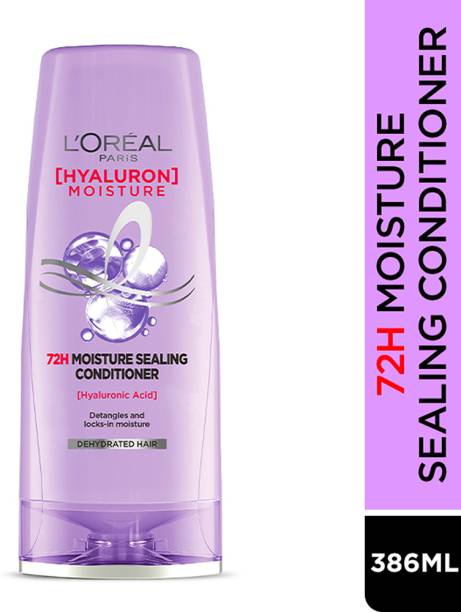 L'Oréal Paris Hyaluron Moisture Conditioner | 72H Hydration for Dry & Dehydrated Hair