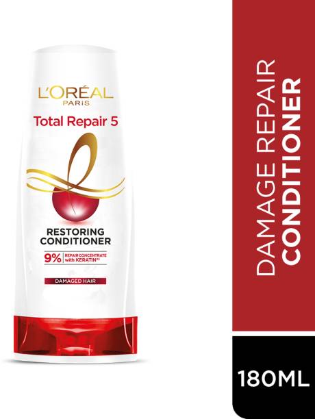 L'Oréal Paris Total Repair 5 Conditioner|For Damaged Hair with Pro-Keratin + Ceramide