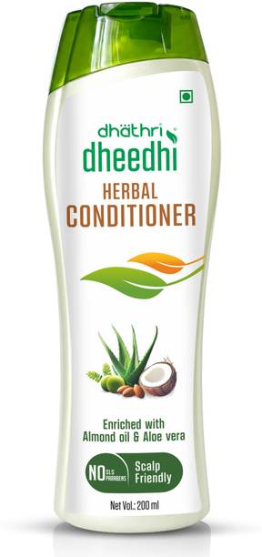 Dhathri Dheedhi Herbal Conditioner with Amla & Tulsi for Frizz-Free, Strong Hair