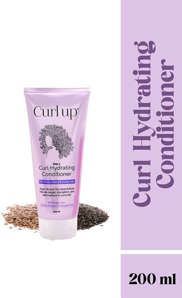 CURL UP Curl Hydrating Conditioner | Silicone Free | For Frizzy, Wavy & Curly Hair
