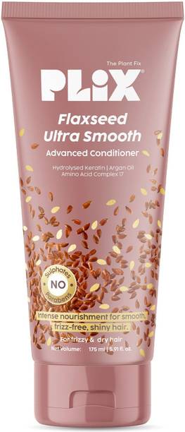 The Plant Fix Plix Flaxseed Ultrasmooth Advanced Conditioner | For Smooth Hair | Controls Frizz