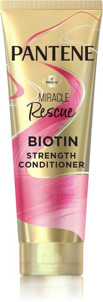 PANTENE Miracle Rescue Biotin Strength Conditioner | 10x Stronger Hair