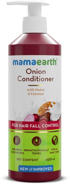 Mamaearth Onion Conditioner for Hair Growth & Hair Fall Control with Coconut Oil