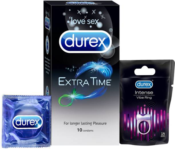 DUREX Extra Time Condom and Vibe ring Condom