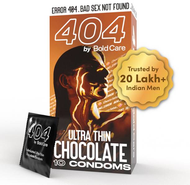 Bold Care 404 Ultra Thin Chocolate Flavored Condoms Condom