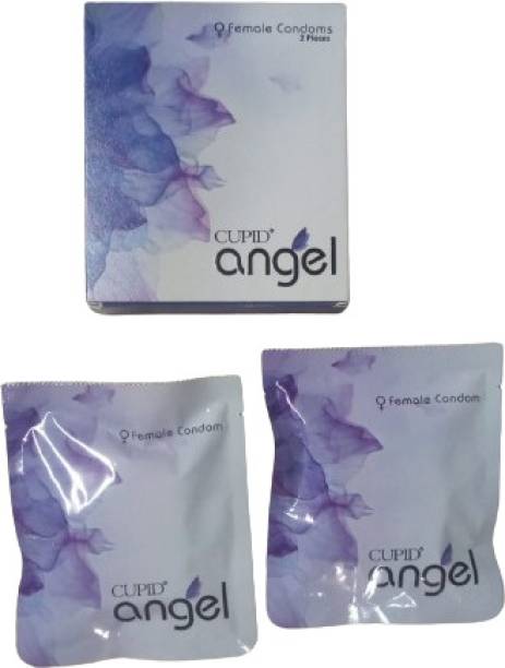 CUPID ANGEL 2 PC FEMALE CONDOM Condom