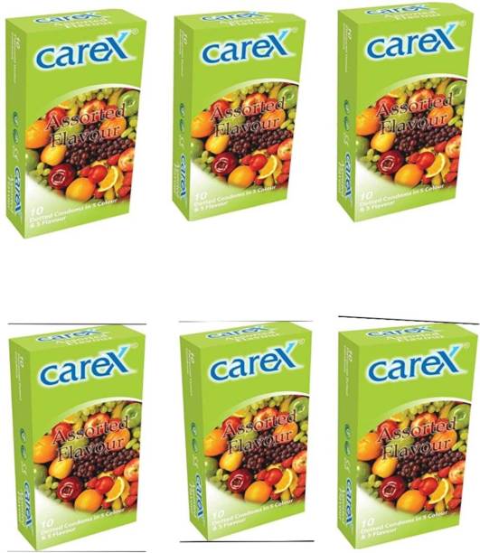 CAREX Assorted Flavour Condom Condom