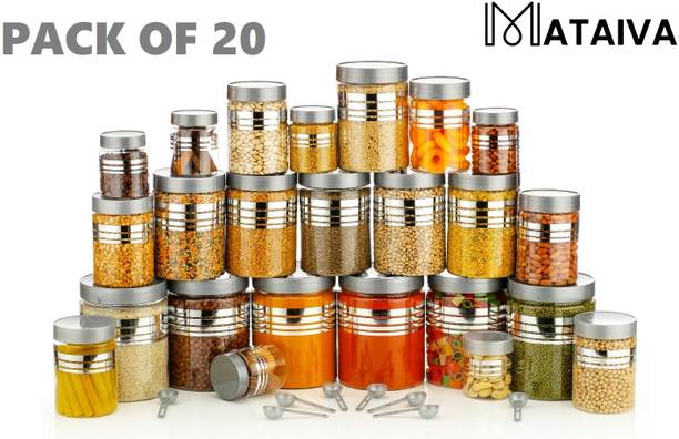 Mataiva Plastic Grocery Container - 1200 ml, 650 ml, 350 ml, 250 ml