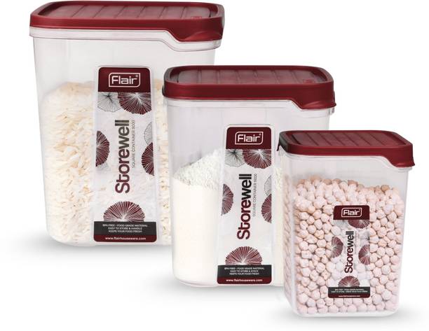 FLAIR Plastic Grocery Container  - 2.4 L, 6 L, 8 L