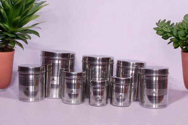 Tactware Silver Tea Coffee & Sugar Container  - 2100 ml, 1700 ml, 1250 ml, 1000 ml, 800 ml, 500 ml, 350 ml, 200 ml