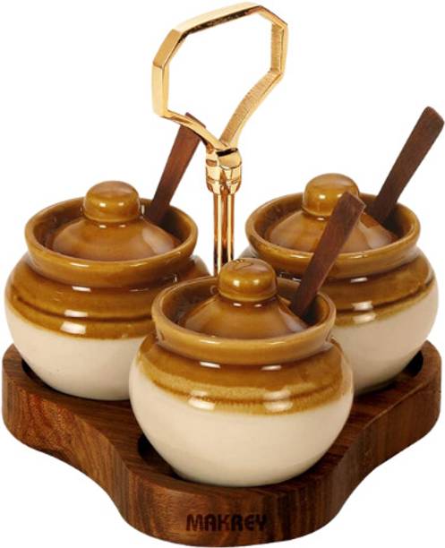 Makrey Ceramic Pickle Jar  - 140 ml